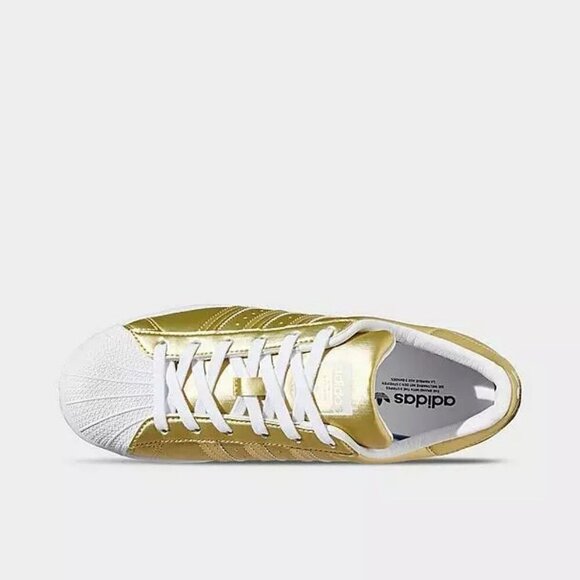 Adidas Superstar 'Gold Metallic' - Picture 4 of 11